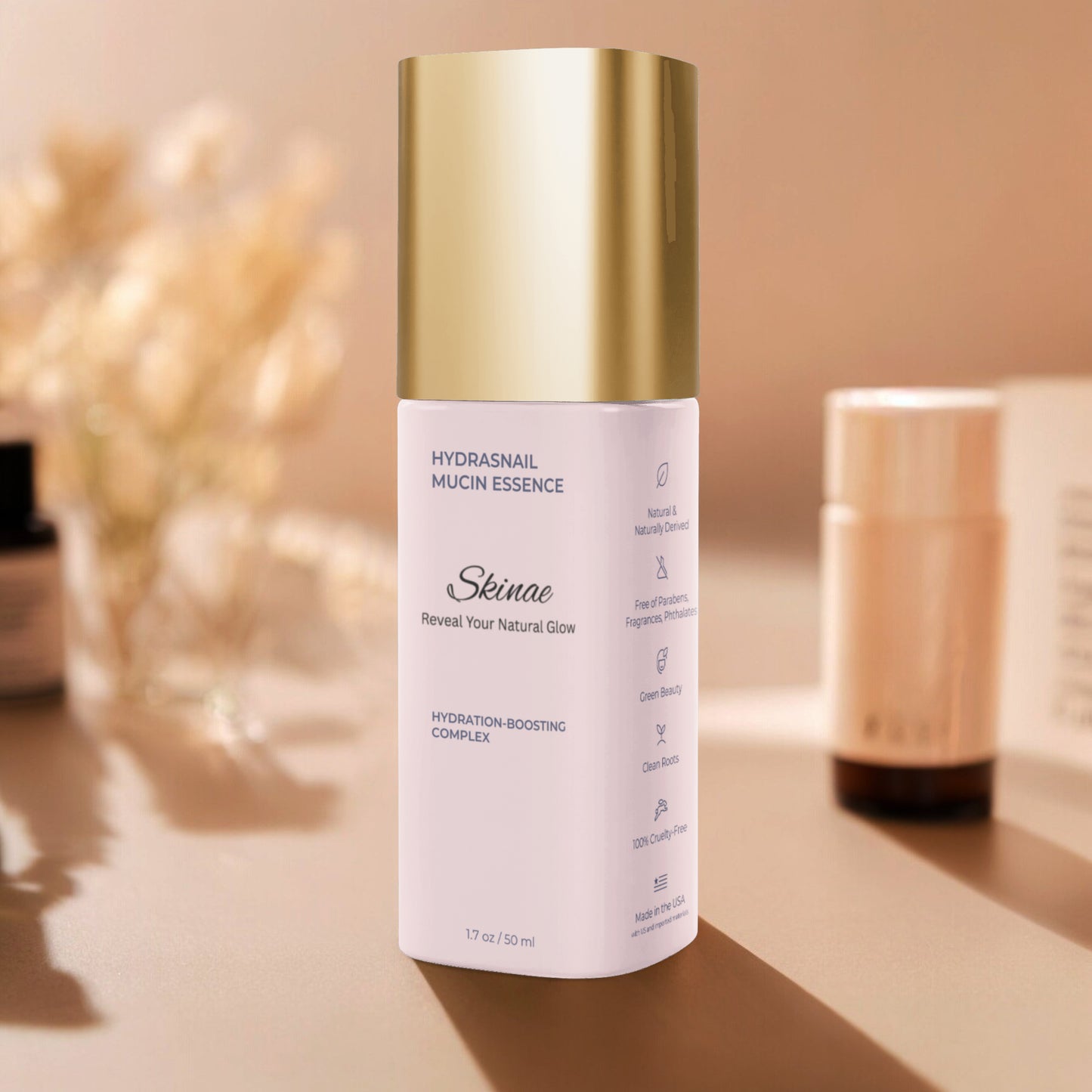 HydraSnail Mucin Essence Gold Cap