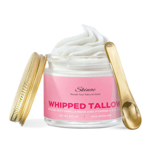 Whipped Grass-Fed Tallow Balm with Vanilla Bean